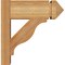 Ekena Millwork Funston Arts & Crafts Rough Sawn Outlooker, Western Red Cedar, 6"W x 14"D x 14"H OUT06X14X14FST03RWR - alternate 4